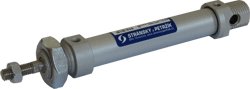 Picture of double acting pneumatic cylinder to ISO 6432 Picture of double acting pneumatic cylinder to ISO 6432