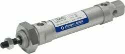 Pictire of single acting pneumatic cylinder to ISO 6432 Pictire of single acting pneumatic cylinder to ISO 6432