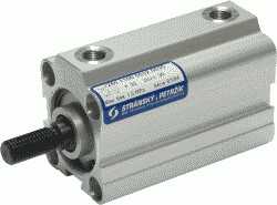 Picture of double acting pneumatic cylinder with short stroke Picture of double acting pneumatic cylinder with short stroke