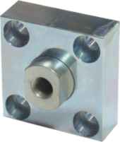 Picture of flanged piston rod coupling Picture of flanged piston rod coupling