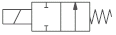 2/2-way valve, normally opened solenoid actuated 2/2-way valve, normally opened solenoid actuated