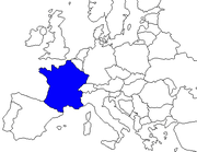 Map of France Map of France