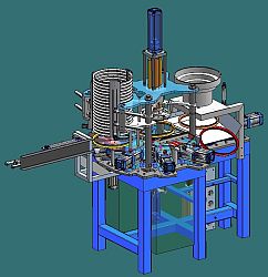 Machine for assembly of rings Machine for assembly of rings