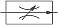 Symbol of bidirectional flow control valve Symbol of bidirectional flow control valve