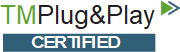 TM Plug&Play certified TM Plug&Play certified