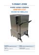 User manual for steam boiling chamber Unipar U3-E