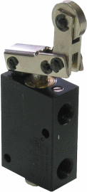 Picture of roller lever valve with idle return Picture of roller lever valve with idle return